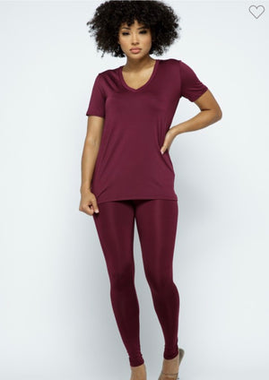 “Grab it and Go” Two piece shirt and pants (Also in Burgundy)