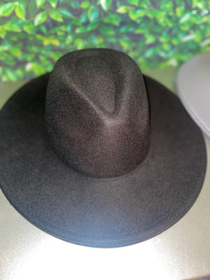 Trendy Silhouette Plain Solid Color FEDORA HAT