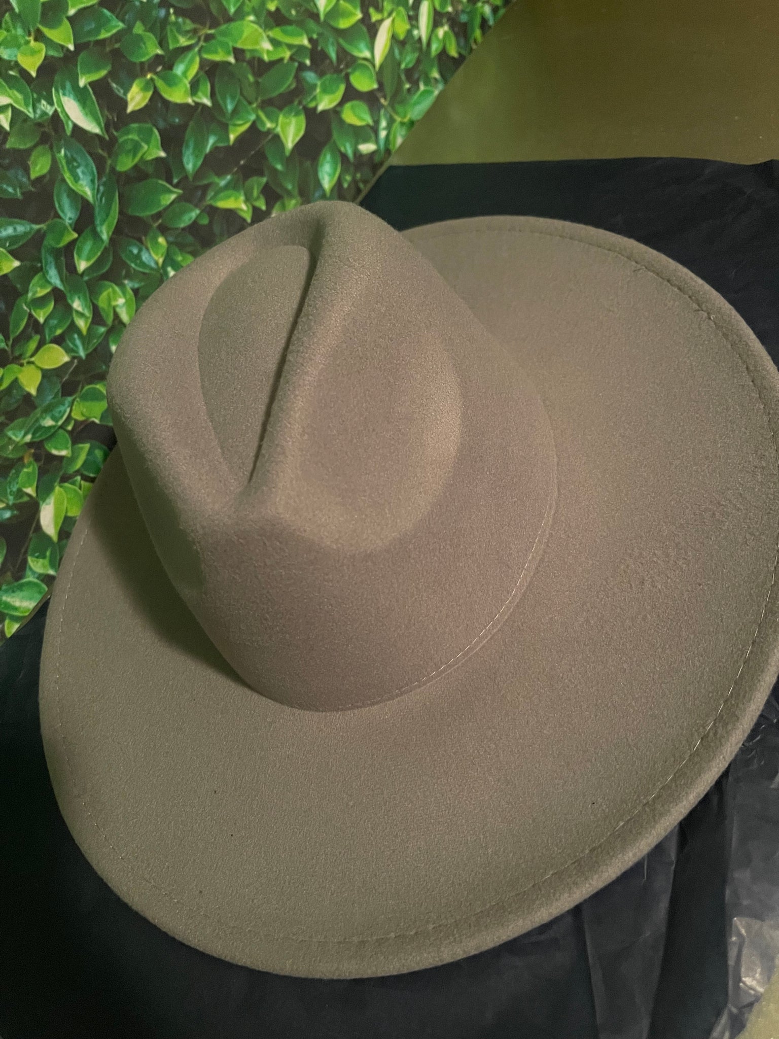 Trendy Silhouette Plain Solid Color FEDORA HAT