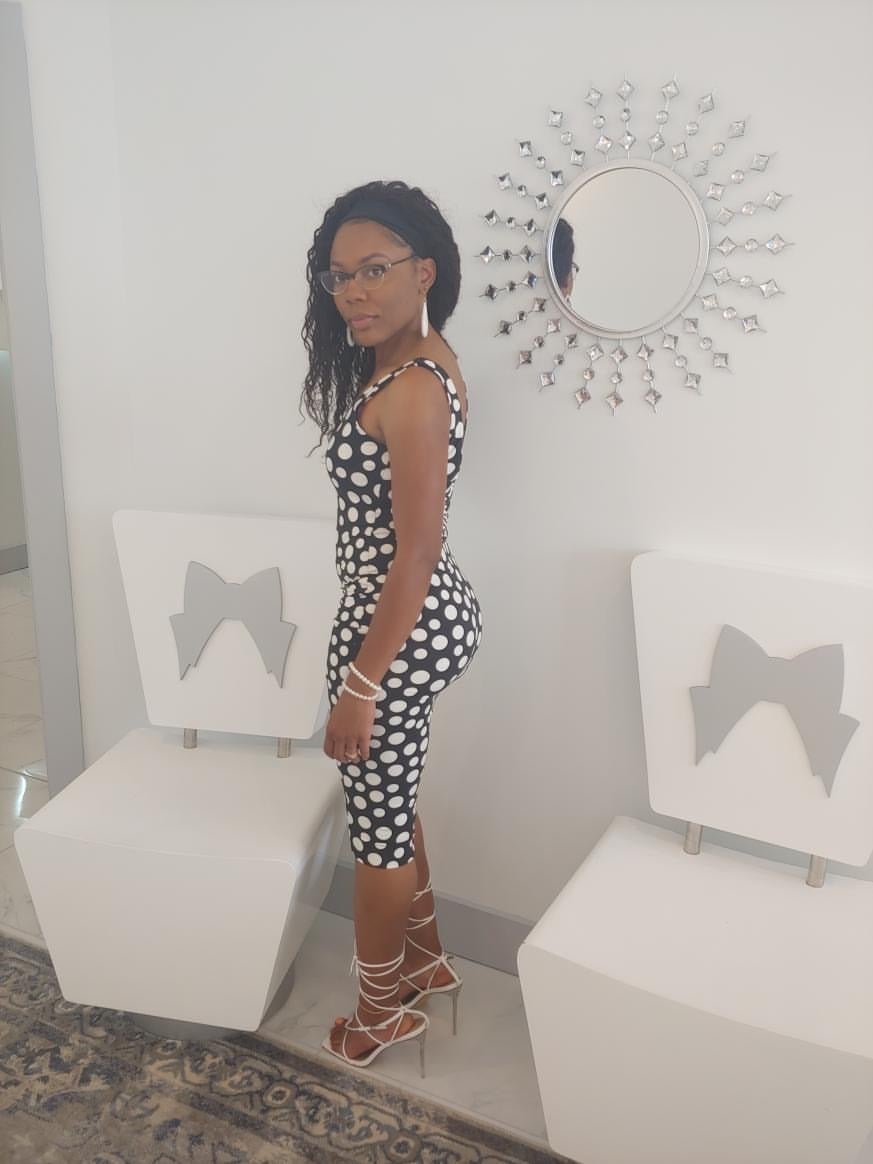 “Polka Dot Hottie” Midi Dress